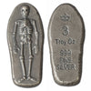 Monarch Skeleton 3oz. .999 Fine Silver (No Tax)