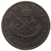 PC-5A 1850 Province of Canada, Bank of Upper Canada Half Penny Token Fine (F12)