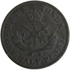 PC-5A 1850 Province of Canada, Bank of Upper Canada Half Penny Token F-VF (F15)