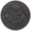 PC-5B1 1852 Province of Canada Bank of Upper Canada Half Penny Bank Token VF-EF (VF30)