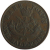 PC-5B1 1852 Province of Canada Bank of Upper Canada Half Penny Bank Token F-VF (F15)