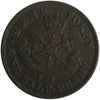 PC-5B1 1852 Province of Canada Bank of Upper Canada Half Penny Bank Token Very Fine (VF20)