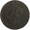 PC-5B1 1852 Province of Canada, Bank of Upper Canada Half Penny Token VG-F (VG10)