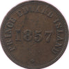 PE-7C1 1857 PEI  Self Government & Free Trade Token F-VF (F15)