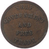 PE-7C1 1857 PEI  Self Government & Free Trade Token F-VF (F15)