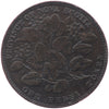 NS-6A1 1856 Nova Scotia, LCW, Victoria Mayflower Penny Token Fine (F12)