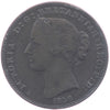 NS-6A1 1856 Nova Scotia, LCW, Victoria Mayflower Penny Token Fine (F12)