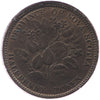 NS-5A1 1856 Nova Scotia Victoria Mayflower Half Penny Token Fine (F12)