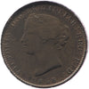 NS-5A1 1856 Nova Scotia Victoria Mayflower Half Penny Token Fine (F12)