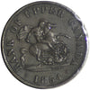 PC-5C1 Province of Canada, Bank of Upper Canada Half Penny Bank Token Extra Fine (EF40)