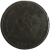 PC-5C1 1854 Province of Canada, Bank of Upper Canada Half Penny Bank Token VG-F (VG10)