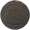PC-1B1 1844 Province of Canada Half Penny Bank Token, Fine (F12)