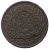 PC-1B1 1844 Province of Canada Half Penny Bank Token, Fine (F12)