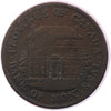 PC-1B3 1844 Province of Canada Half Penny Token, Very Good (VG8)