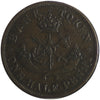 PC-5D 1857 Province of Canada, Bank of Upper Canada Half Penny Token Very Fine (VF20)
