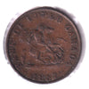 PC-5D 1857 Province of Canada, Bank of Upper Canada Half Penny Token VG-F (VG10)