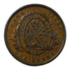 LC-9A1 1837 Lower Canada, City Bank, Strong, Period Half Penny Token Very VF-EF (VF30) $
