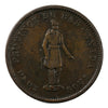 LC-9A2 1837 Lower Canada, City Bank Penny Token Extra Fine (EF40) $