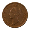 NS-1F2 1843 Nova Scotia Victoria Half Penny Token Extra Fine (EF40) $