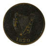 LC-60-11 1820 Lower Canada Bust & Harp 9 Strings Token Almost Uncirculated (AU50) LC-60C2 $