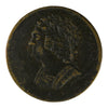 LC-60-11 1820 Lower Canada Bust & Harp 9 Strings Token Almost Uncirculated (AU50) LC-60C2 $