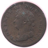 NS-1A1 1823 Nova Scotia Thistle Half Penny Bank Token, Good (G4)