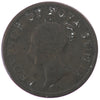 NS-1E1 1840 Nova Scotia Thistle Half Penny Bank Token, Fine (F12) $