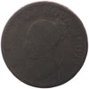 NS-1E1 1840 Nova Scotia Thistle Half Penny Bank Token, Good (G4)