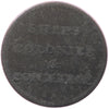 PE-10-8 No Date PEI Ships Colonies & Commerce Bank Token, VG-F (VG10)