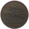 PE-10-31 No Date (1835) PEI Ships Colonies & Commerce Bank Token, F-VF (F15)
