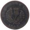 NS-1F1 1843 Nova Scotia Thistle Half Penny Bank Token, G-VG (G6)