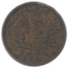 NS-1E4 1840 Nova Scotia Victoria Thistle Half Penny Token Very Fine (VF20) $