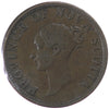 NS-1E4 1840 Nova Scotia Victoria Thistle Half Penny Token Very Fine (VF20) $