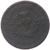 NS-2B1 1832 Nova Scotia George IV Thistle Penny Token F-VF (F15)