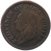NS-4A2 1832 Nova Scotia Thistle Penny Bank Token, F-VF (F15)