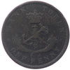 PC-6A1 1850 Province of Canada, Bank of Upper Canada Penny Token Fine (F12)
