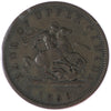 PC-6A1 1850 Province of Canada, Bank of Upper Canada Penny Token F-VF (F15)