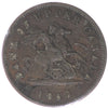 PC-6A1 1850 Province of Canada, Bank of Upper Canada Penny Token Extra Fine (EF40)