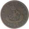 PC-6B2 1852 Province of Canada, Bank of Upper Canada Penny Token Very Good (VG8)
