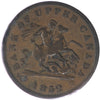 PC-6B2 1852 Province of Canada, Bank of Upper Canada Penny Token VG-F (VG10)