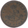 PC-6B2 1852 Province of Canada, Bank of Upper Canada Penny Token Fine (F12)