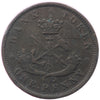 PC-6A2 1850 Province of Canada, Bank of Upper Canada Penny Token Very Fine (VF20)