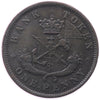 PC-6A2 1850 Province of Canada, Bank of Upper Canada Penny Token VF-EF (VF30)