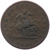 PC-6B4 1852 Province of Canada, Bank of Upper Canada Penny Token G-VG (G6)