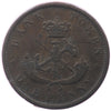 PC-6B4 1852 Province of Canada, Bank of Upper Canada Penny Token Fine (F12)