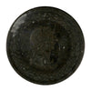 LC-46A1 1812 Lower Canada Four Top Leaves, No Cannonballs Half Penny Token VG-F (VG10)
