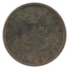 PC-6D 1857 Province of Canada, Bank of Upper Canada Penny Token Very Good (VG8)