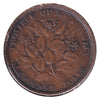NS-5A1 1856 Nova Scotia Victoria Mayflower Half Penny Token Very Fine (VF20)