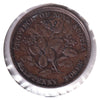 NS-5A1 1856 Nova Scotia Victoria Mayflower Half Penny Token VF-EF (VF30)