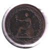 LC-54D2 1815 Lower Canada Spread Eagle Half Penny Bank Token, Extra Fine (EF40)